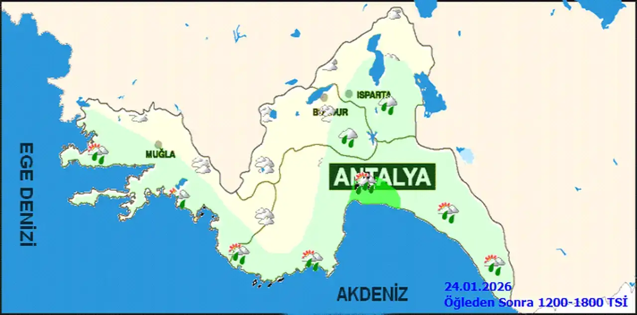 Antalya’da Yağış Durmuyor! Sağanak Yetmedi, Kar da Geliyor 3